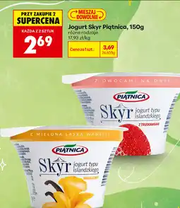 Biedronka Jogurt Skyr Piątnica oferta