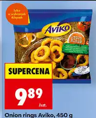 Biedronka Onion rings Aviko oferta