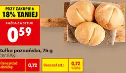 Biedronka Bułka poznańska oferta