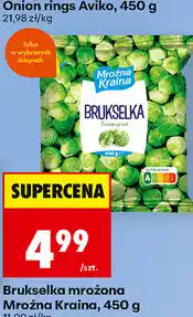 Biedronka Brukselka mrożona Mroźna Kraina oferta