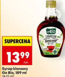 Biedronka Syrop klonowy Go Bio oferta