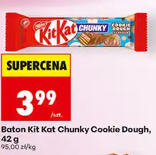 Biedronka Baton Kit Kat Chunky Cookie Dough oferta