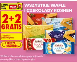 Biedronka Wszystkie wafle i czekolady Roshen oferta