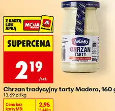 Biedronka Chrzan tradycyjny tarty Madero oferta