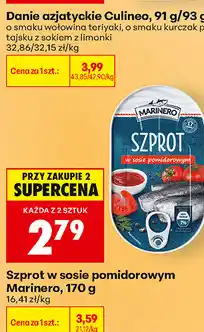 Biedronka Szprot w sosie pomidorowym Marinero oferta