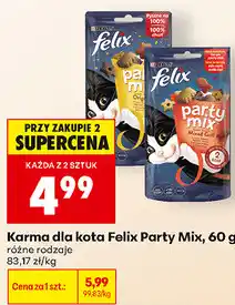 Biedronka Karma dla kota Felix Party Mix oferta