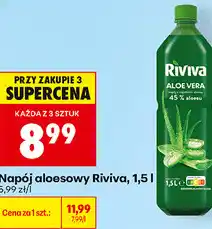 Biedronka Napój aloesowy Riviva oferta
