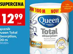 Biedronka Ręcznik papierowy Queen Total Absorption, 100 m oferta