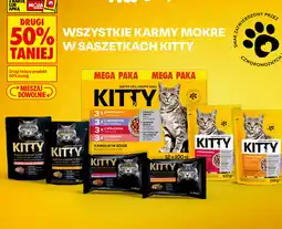 Biedronka Wszystkie karmy mokre w saszetkach Kitty oferta