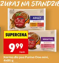 Biedronka Karma dla psa Purina One mini oferta