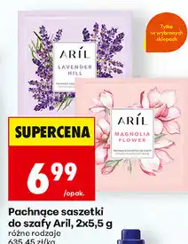 Biedronka Pachnące saszetki do szafy Aril oferta