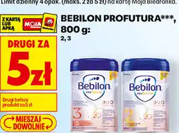 Biedronka Mleko modyfikowane Bebilon Profutura oferta