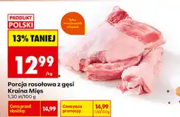 Biedronka Porcja rosołowa z gęsi Kraina Mięs oferta