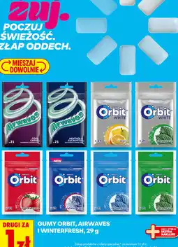 Biedronka Gumy do żucia Orbit, Airwaves, Winterfresh oferta