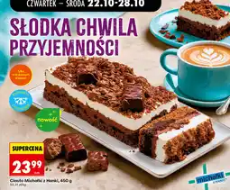 Biedronka Ciasto Michałki z Hanki oferta