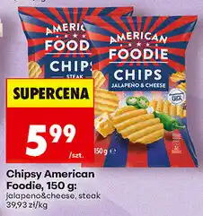 Biedronka Chipsy American Foodie oferta