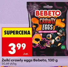 Biedronka Żelki crowly eggs Bebeto oferta