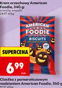 Biedronka Ciastka z pomarańczowym nadzieniem American Foodie oferta