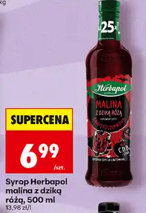 Biedronka Syrop Herbapol malina z dziką różą oferta