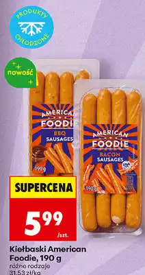Biedronka Kiełbaski American Foodie oferta