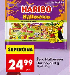 Biedronka Żelki Halloween Haribo oferta