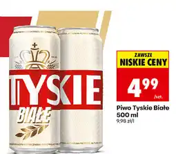 Biedronka Piwo Tyskie Białe oferta