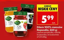 Biedronka Dżem owoców Rapsodia wiśnia 100% oferta
