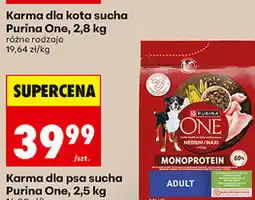 Biedronka Karma dla psa sucha Purina One oferta