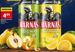 Biedronka Piwo 8% Harnaś, 500 ml: pigwa, cytryna oferta
