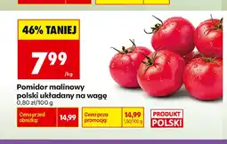 Biedronka Pomidory malinowe polskie układane oferta