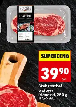 Biedronka Stek rostbef wołowy irlandzki Premium Butcher oferta