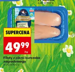 Biedronka Filety z piersi kurczaka zagrodowego oferta