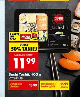 Biedronka Sushi Toshii oferta