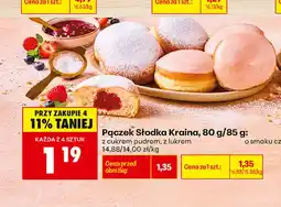Biedronka Pączek z cukrem pudrem Słodka Kraina oferta