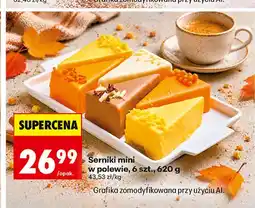 Biedronka Serniki mini w polewie oferta