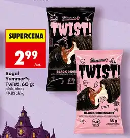 Biedronka Rogal Yummer's Twist! pink oferta