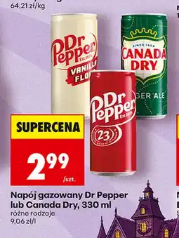 Biedronka Napój gazowany Dr Pepper Vanilla Float oferta