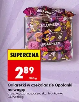 Biedronka Galaretki w czekoladzie Opolanki gruszka na wagę oferta