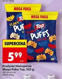 Biedronka Prażynki Nietoperze Mega Paka Top sól oferta