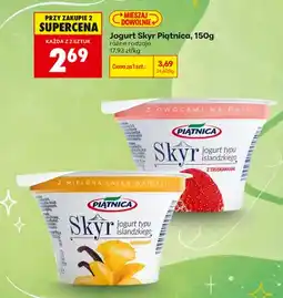 Biedronka Jogurt Skyr waniliowy Piątnica oferta