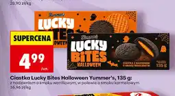 Biedronka Ciastka Lucky Bites Halloween Yummer's z nadzieniem o smaku waniliowym oferta