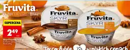 Biedronka Skyr Fruvita pumpkin spice oferta