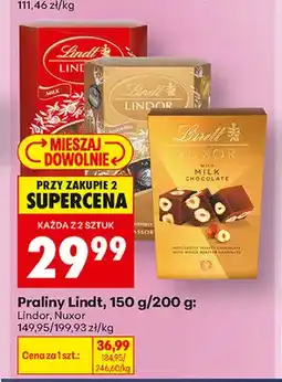 Biedronka Praliny Lindt Lindor oferta