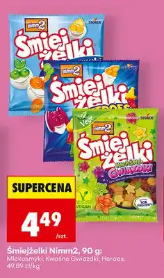 Biedronka Śmiejżelki Nimm2 Mlekosmyki oferta
