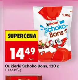 Biedronka Cukierki Schoko-Bons Kinder oferta