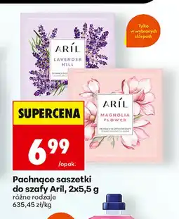 Biedronka Pachnące saszetki do szafy 2-pak Aril oferta