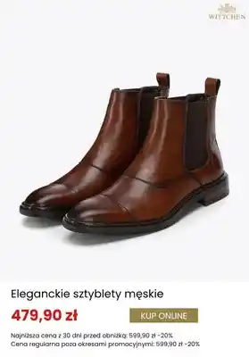 Eleganckie sztyblety męskie Wittchen