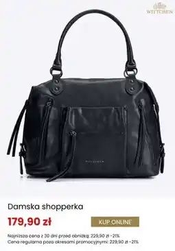 Wittchen Damska shopperka Wittchen oferta