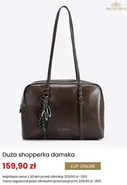 Wittchen Duża shopperka damska Wittchen oferta