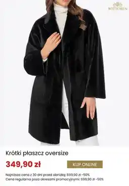 Wittchen Krótki płaszcz oversize Wittchen oferta